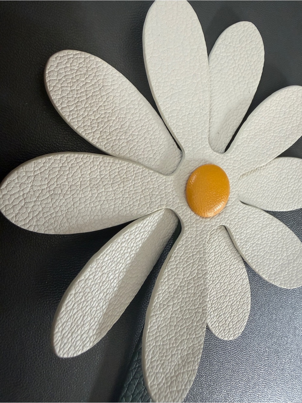 Songmont Leather Daisy Bag Charm - Picture 5 of 6